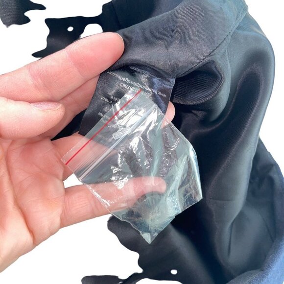 Baum Und Pferdgarten Womens Trousers Size 42 Blue Wide Leg Cropped Pockets New - Picture 8 of 10